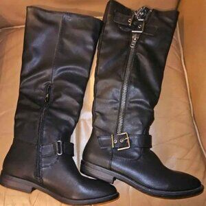 Womens Boots Size 6.5 Black Rhoswen zipper detail previously owned